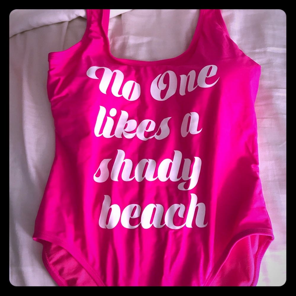 Hot Pink One Piece